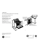 GE JGBP36SELSS Dimensions And Installation Information preview