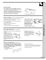 Preview for 33 page of GE JGBP75 Use And Care & Installation Manual