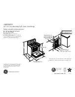 GE JGBP89DEMWW Datasheet preview