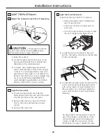 Preview for 38 page of GE JGBS04BETWH Owner'S Manual & Installation Instructions