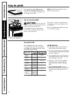 Предварительный просмотр 12 страницы GE JGBS09 Owner'S Manual & Installation Instructions