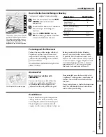 Предварительный просмотр 15 страницы GE JGBS09 Owner'S Manual & Installation Instructions