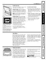 Предварительный просмотр 23 страницы GE JGBS09 Owner'S Manual & Installation Instructions