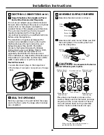 Предварительный просмотр 35 страницы GE JGBS09 Owner'S Manual & Installation Instructions