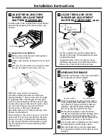 Предварительный просмотр 37 страницы GE JGBS09 Owner'S Manual & Installation Instructions