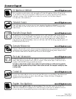 Предварительный просмотр 44 страницы GE JGBS09 Owner'S Manual & Installation Instructions