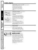 Предварительный просмотр 68 страницы GE JGBS09 Owner'S Manual & Installation Instructions