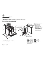 GE JGBS09PEH Dimensions And Installation Information preview