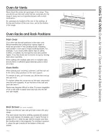 Предварительный просмотр 13 страницы GE JGBS14PCF1WW Owner'S Manual