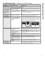 Предварительный просмотр 27 страницы GE JGBS60DEFWW Owner'S Manual