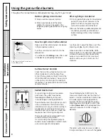 Preview for 8 page of GE JGBS80 Owner'S Manual & Installation Instructions