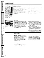 Preview for 14 page of GE JGBS80 Owner'S Manual & Installation Instructions