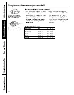 Предварительный просмотр 16 страницы GE JGGB27 Owner'S Manual