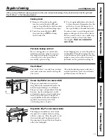 Предварительный просмотр 17 страницы GE JGGB27 Owner'S Manual