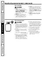 Предварительный просмотр 20 страницы GE JGGB27 Owner'S Manual