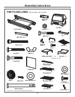 Предварительный просмотр 2 страницы GE JGGN24 Assembly Instructions Manual