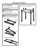 Preview for 3 page of GE JGGN24 Assembly Instructions Manual