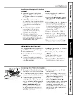 Preview for 21 page of GE JGGN24 Owner'S Manual