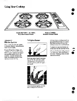 Предварительный просмотр 4 страницы GE JGP300EL Use, Care And Installation Manual