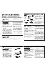 Preview for 5 page of GE JGP3030 Installation Instructions Manual