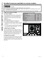 Предварительный просмотр 8 страницы GE JGP3030 Owner'S Manual