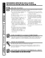 Предварительный просмотр 22 страницы GE JGP326 Owner'S Manual