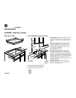 GE JGP326AEV Dimensions preview