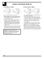 Preview for 10 page of GE JGP389 Use And Care & Installation Manual