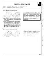 Preview for 43 page of GE JGP389 Use And Care & Installation Manual