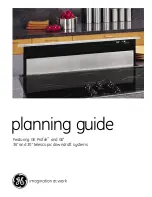 Предварительный просмотр 1 страницы GE JGP628 Planning Manual