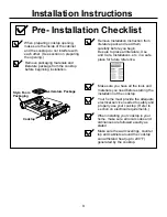 Preview for 3 page of GE JGP628BEC Installation Instructions Manual