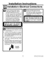 Preview for 8 page of GE JGP628BEC Installation Instructions Manual