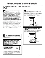 Preview for 22 page of GE JGP628BEC Installation Instructions Manual