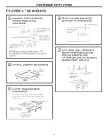 Preview for 4 page of GE JGP633 Installation Instructions Manual