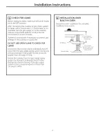 Preview for 7 page of GE JGP633 Installation Instructions Manual