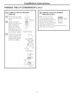 Preview for 14 page of GE JGP633 Installation Instructions Manual