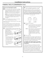 Preview for 16 page of GE JGP633 Installation Instructions Manual