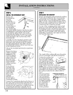 Preview for 14 page of GE JGP640 Use And Care & Installation Manual