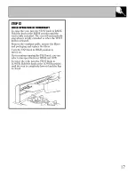 Preview for 17 page of GE JGP640 Use And Care & Installation Manual