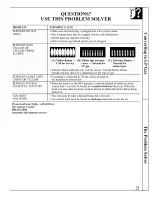 Preview for 21 page of GE JGP640 Use And Care & Installation Manual