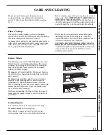 Preview for 11 page of GE JGP645 Use And Care & Installation Manual