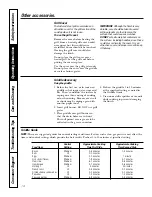 Preview for 14 page of GE JGP979 Installation & Owner'S Instructions