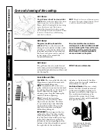 Preview for 16 page of GE JGP979 Installation & Owner'S Instructions