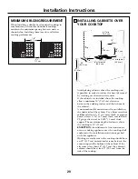 Preview for 20 page of GE JGP979 Installation & Owner'S Instructions