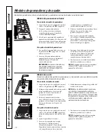 Preview for 42 page of GE JGP979 Installation & Owner'S Instructions