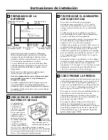 Preview for 53 page of GE JGP979 Installation & Owner'S Instructions