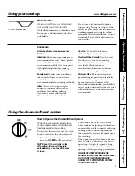 Preview for 9 page of GE JGP985 Owner'S Manual & Installation Instructions