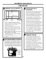 Preview for 22 page of GE JGP985 Owner'S Manual & Installation Instructions