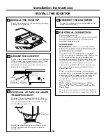 Preview for 28 page of GE JGP985 Owner'S Manual & Installation Instructions