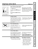 Preview for 9 page of GE JGP989 Owner'S Manual & Installation Instructions